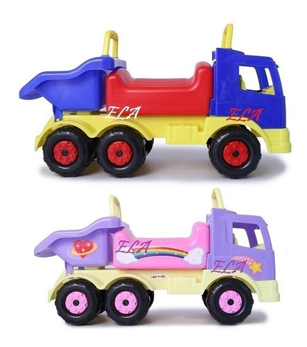 Carro Montable Boy Toys Truck Volqueta Juguete Niño Niña Bb