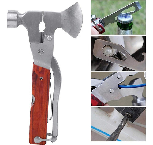 Martelo de carpinteiro manual, martelo multifuncional genérico de 0,4 g