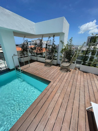 Apartamento Amueblado En Piantini 1 Habitación