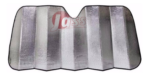 Imagen 1 de 4 de Cortina Parasol Plegable Metalizada Auto Parabrisas 150cm