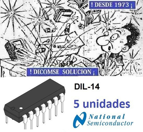 Lm324n Lm324   Low Power Quad Opl Amplifier Dil-14  X 5