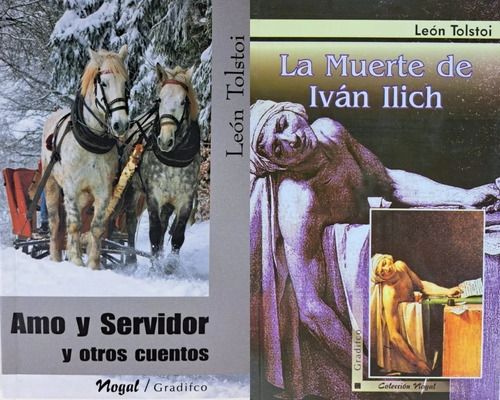 Lote X 2 Libros - Tolstoi - Amo Y Servidor + Muerte De Ivan