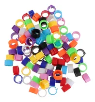 Comprar 100pcs Anillos De Pie De Pájaros Para Palomas Loros Anillos