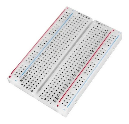 4 Piezas Protoboard 830 Puntos Con 400 Puntos Blanco