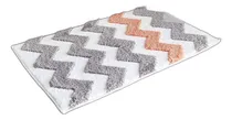 Comprar Interdesign Tapete De Baño Grisamarillo Chevrón