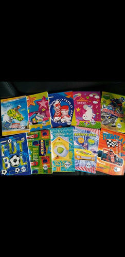 Cuadernos Cosidos, Grandes De 1 Linea. Docena 10$