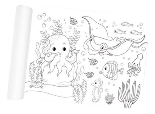 Rollo De Dibujo Para Niños, Rollo De Graffiti De Papel Para
