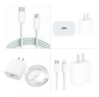 Cargador 20w+cable Usb-c 1m Para iPhone 8/x/11/12/13/14