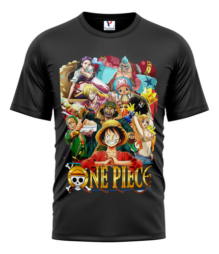 Playera One Piece, Peso Completo 100% Algodón 04