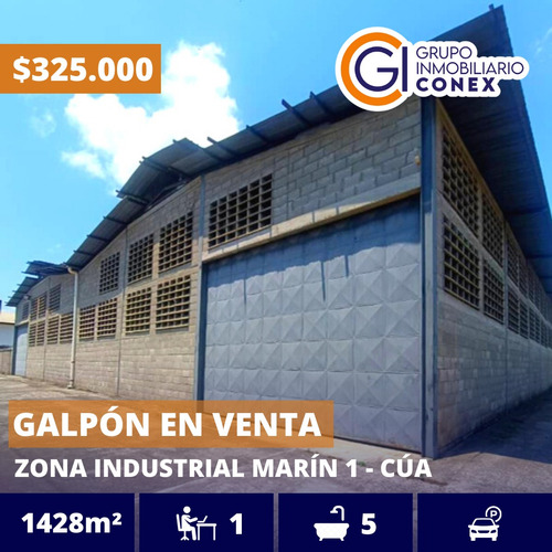 Se Vende Galpón Industrial 1.428m2 Cúa 0388