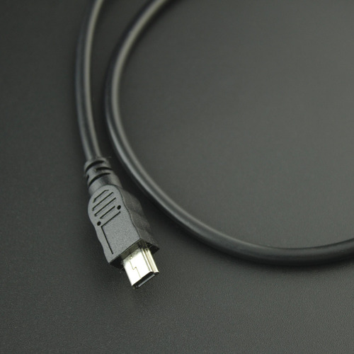 Cable Mini Usb Macho A Usb Tipo B Hembra 50 Cm