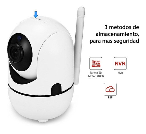Imagen 3 de 9 de Kit 3 Cámaras Seguridad Ip Motorizado Wifi Domo Movimiento