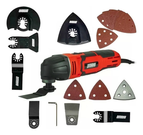 Kit Sierra Multicortadora Oscilante 350w Omaha + 17 Acceso