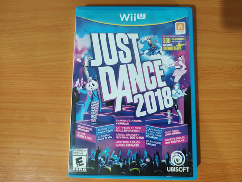 Justo Dance 2018 Original Para Nintendo Wii U Fisico (Usado)