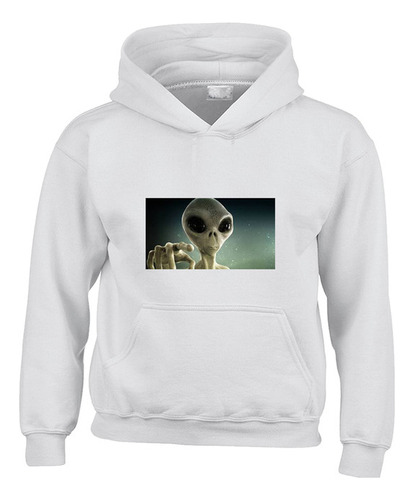 Buzo Hoodie Ovni Ufo Extraterrestres R27