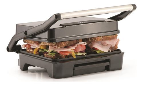Parrilla Grill Taurus Tostare 850w Antiaderente em Aço