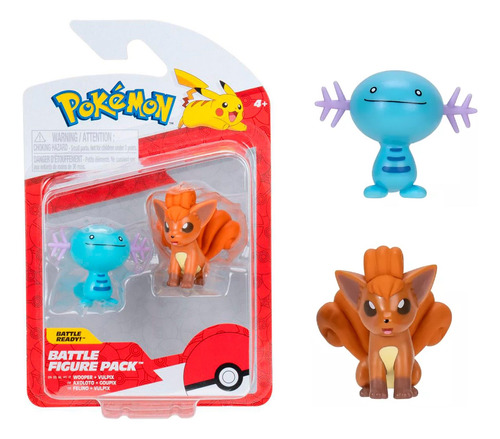 Pokemon Wooper + Vulpix