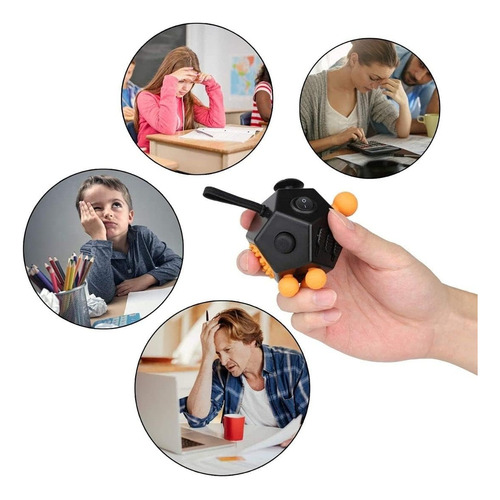 Fidget Juguete De 12 Lados Alivio Del Estrés Y La Ansiedad
