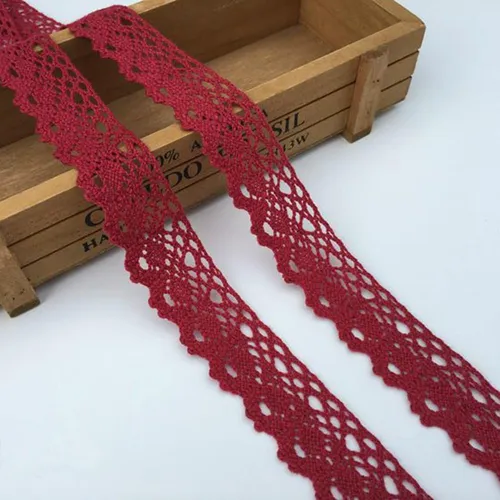 comprar Cinta De Encaje Bordada De Algodón De 10 Yardas Costur...