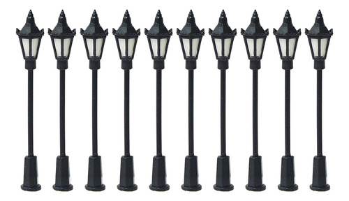 Modelo De Farola A Escala 10x1:75, Modelo De Tren, Luces