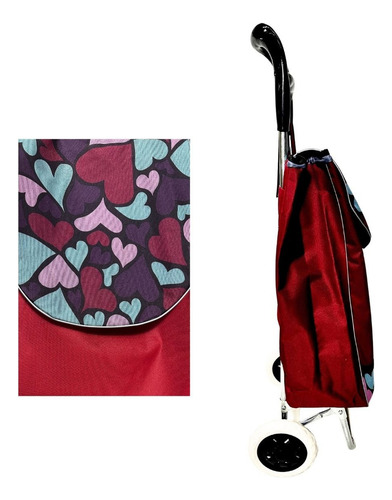 Carrito Para Mandado, Super, Compras Plegable. Elige Modelo Color Queen