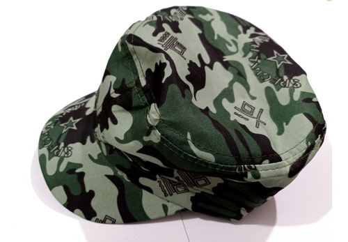 Gorra Verde Camuflada De Lona Unisex Varios Diseños - Nuevo