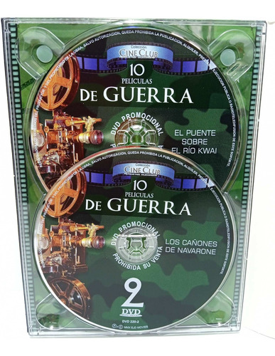 Imagen 4 de 8 de 10 Películas De Guerra - Dvd - Colección Cine Club