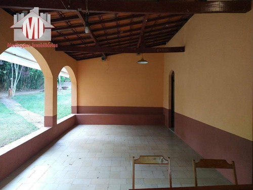 Imagem 15 de 30 de Excelente Chácara Com 5 Dormitórios, Campinho, Piscina, Pomar, Lago, Córrego, Ótima Localização, À Venda, 6000 M² Por R$ 500.000 - Rural - Socorro/sp - Ch0801