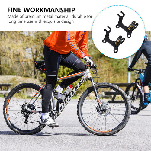 2 Soportes De Freno Para Bicicleta, Adaptador De Rueda Delan