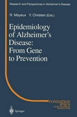Libro Epidemiology Of Alzheimer's Disease: From Gene To P...