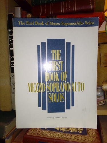 First Book Of Mezzo Soprano & Alto Solos. Schirmer Partitura