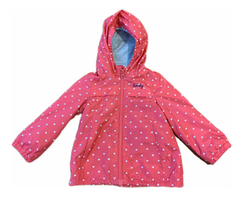 Campera Rompeviento Carters Con Capucha Nena