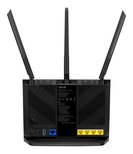 Router Asus Ac1900 Wifi Mu Mimo Dual Band Rt-ac67p