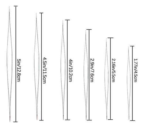 Paquete De Agujas Plegables K Big Eye Beading Needles