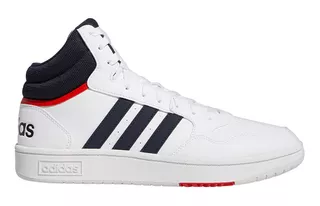 Tenis Lifestyle adidas Hoops 3.0 - Blanco-azul