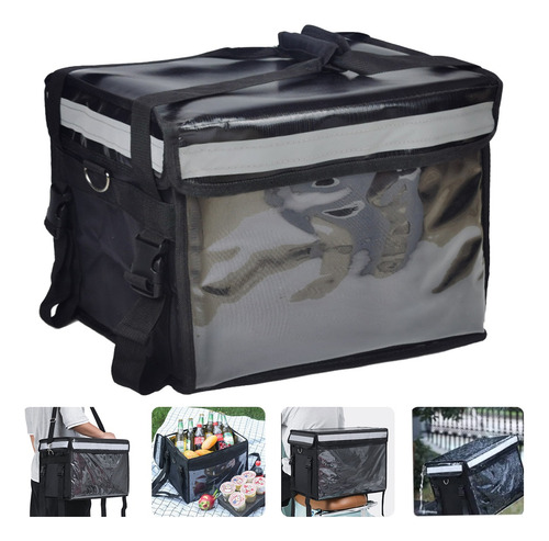 Mochila Caja Delivery Termica 62 L Caja Para Uber Eats Rappi Caja Para Repartidor De Didi De Gran Capacidad