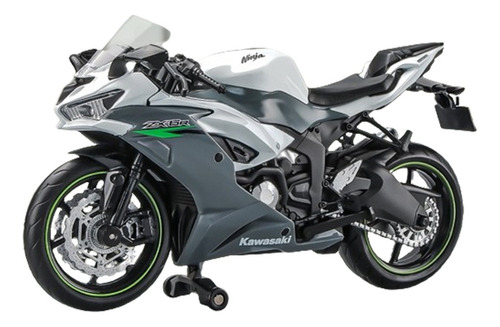 A Motocicleta De Metal Em Miniatura Kawasaki Ninja Zx6r