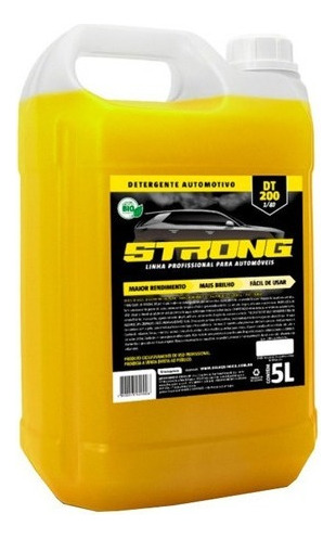 Shampoo Automotivo Lava Auto Concentrado Dt200 - 3 Uni De 5l