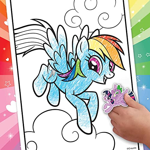 Crayola My Little Pony Coloring Book Stickers Gift