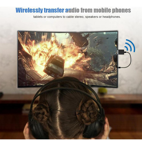 2 En Un 5.0 Usb Receptor Transmisor Adaptador Inalámbrico