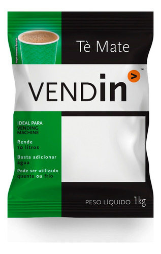 Chá Mate Limão Solúvel Vendin Kerry Vending 1kg