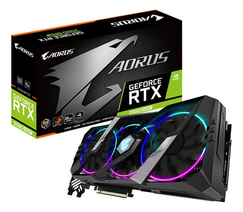 Tarjeta De Video Aorus Geforce Rtx 2080 Super 8g - Fact. Ref (Reacondicionado)