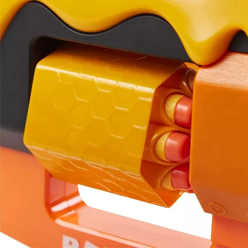 NERF Lançador de Dardos Roblox Adopt Me : BEES Blaster, com Tambor  Giratório - F2487 - Hasbro, Cor: Laranja e Amarelo : :  Brinquedos e Jogos