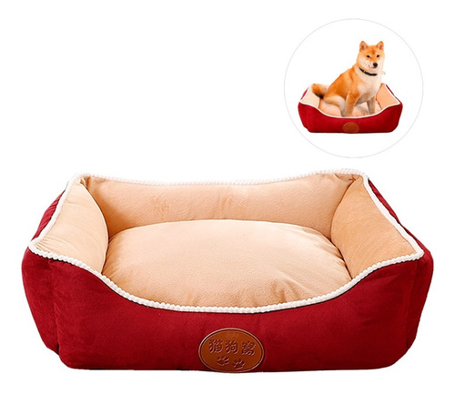 Cama Perro Impermeable Cojin Extraible Extra Larga Premium