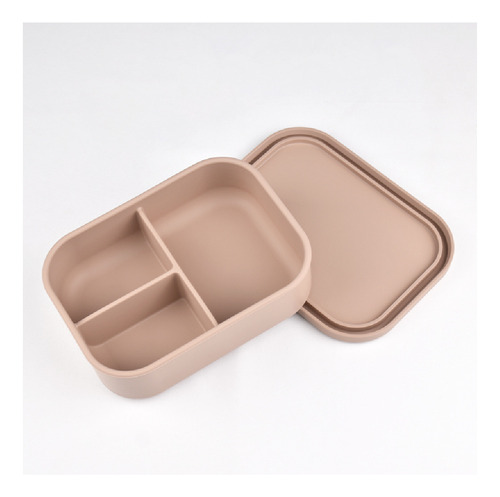 Tupper Taper Plástico Hermético Bento Box Beige