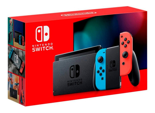 Imagen 1 de 4 de Consola Nintendo Switch Neon 32gb Control