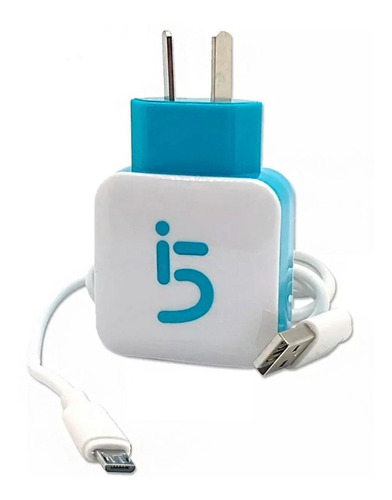 Cargador Iglufive Micro Usb 2 Salidas Pared 2.1amp + 