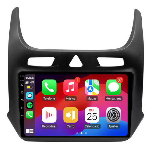 Multimidia Cobalt 12/16 9p Qled Android Carplay 2gb 32gb