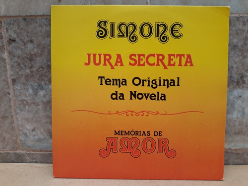 Simone-jura Secreta-1977 Tema Novela Compacto Vinil