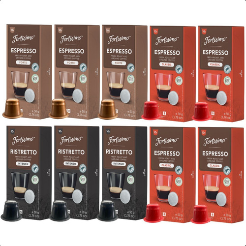 Café Em Capsulas Para Nespresso - Kit 100 